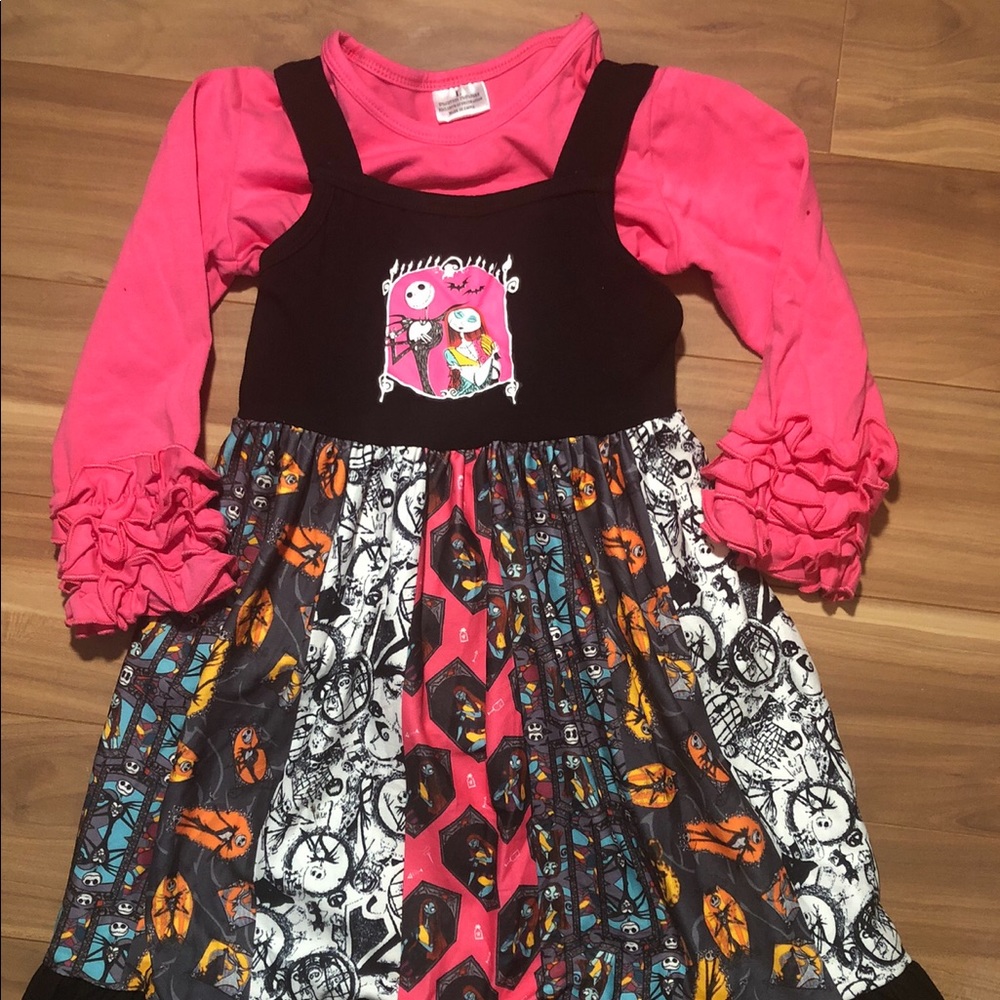 Two piece top and dress set